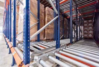 pallet flow racking